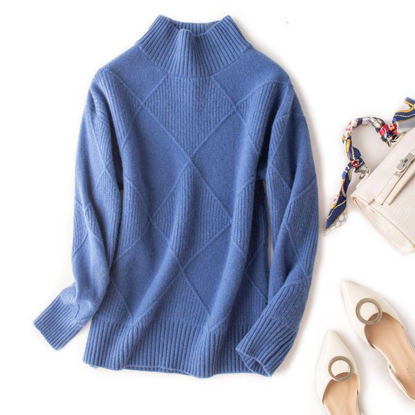 2021 new overrated for woman a solid collar or simulated neck full length sleeves diamond knit sweater design winter sweaters tzg6, White;black
2021 new overrated for woman a solid collar or simulated neck full length sleeves diamond knit sweater design winter sweaters tzg6, White;black