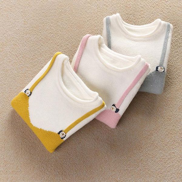 new 2018 autumn and winter girls' sweaters cotton fashion baby girl sweater cute patchwork children knitted pullover rt043 wmtugv, Blue
new 2018 autumn and winter girls' sweaters cotton fashion baby girl sweater cute patchwork children knitted pullover rt043 wmtugv, Blue