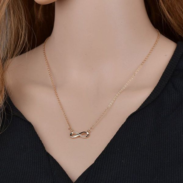 unique 8 number pendant women girls clavicle necklace plated alloy neck decor chains jewelry gift, Silver
unique 8 number pendant women girls clavicle necklace plated alloy neck decor chains jewelry gift, Silver