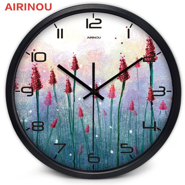 2020 wall clock for lady girl bedroom living room. flower pastoral clock non ticking sound
2020 wall clock for lady girl bedroom living room. flower pastoral clock non ticking sound