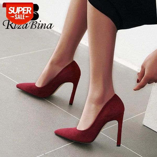 rizabina office lady pumps fashion thin high heel shoes women pointed toe party wedding stilettos footwear size 34-43 #9p6t
rizabina office lady pumps fashion thin high heel shoes women pointed toe party wedding stilettos footwear size 34-43 #9p6t