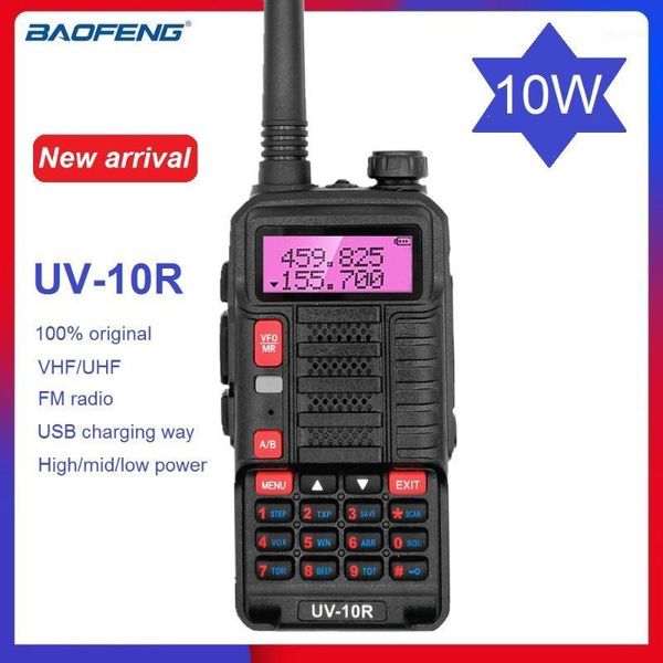 baofeng uv 10r 10w talkie walkie updated of uv-5r ham cb radio transceiver vhf uhf two way radio station uv-10r new arrival 20201
baofeng uv 10r 10w talkie walkie updated of uv-5r ham cb radio transceiver vhf uhf two way radio station uv-10r new arrival 20201