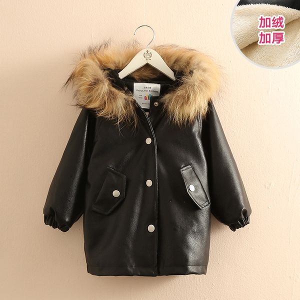 winter warm fashion 3 4 5 6 9 10 years plus velvet thickening hooded long faux leather fur outwear coat for kids baby girls 201106, Blue;gray
winter warm fashion 3 4 5 6 9 10 years plus velvet thickening hooded long faux leather fur outwear coat for kids baby girls 201106, Blue;gray