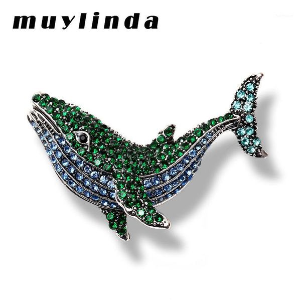 muylinda fashion metal brooches for women rhinestone whale fish brooch jewelry big banquet clothes pin and scarf clip1, Gray
muylinda fashion metal brooches for women rhinestone whale fish brooch jewelry big banquet clothes pin and scarf clip1, Gray