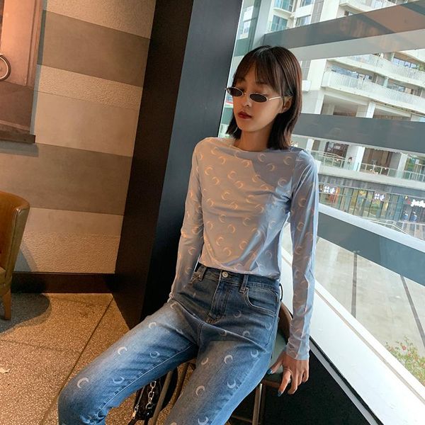fashion classic trendy brand luxry design moon print embroidery ankle-length pants jeans women straight pants m2, Blue
fashion classic trendy brand luxry design moon print embroidery ankle-length pants jeans women straight pants m2, Blue
