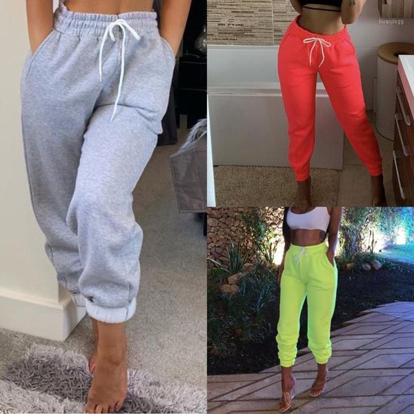 european and american women's multicolor casual street shooting high waist sports trousers1, Black;white 
european and american women's multicolor casual street shooting high waist sports trousers1, Black;white