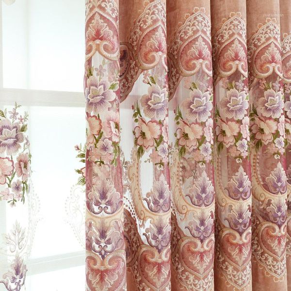 curtain & drapes luxury hollow embroidery chenille curtains for living dining room bedroom.1
curtain & drapes luxury hollow embroidery chenille curtains for living dining room bedroom.1