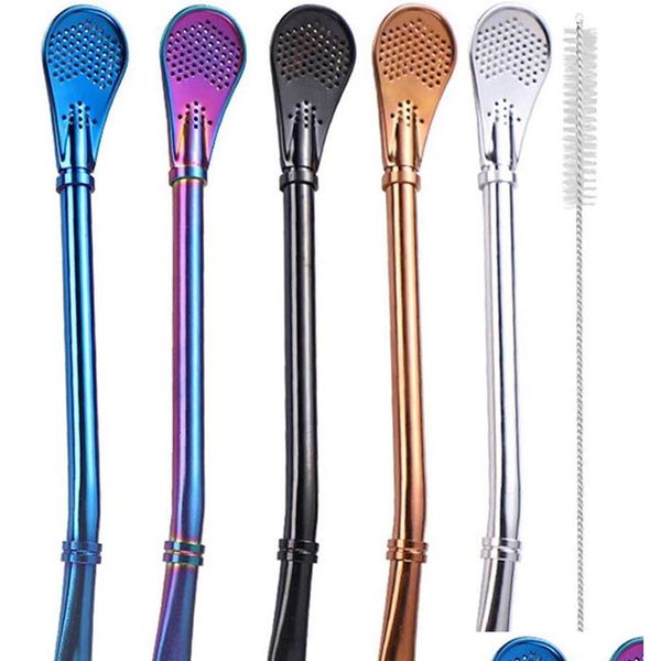 yerba mate bombilla stainless steel straw loose leaf tea infuser drinking spoons filter stirring straws with cleaning brush hyzdy
yerba mate bombilla stainless steel straw loose leaf tea infuser drinking spoons filter stirring straws with cleaning brush hyzdy
