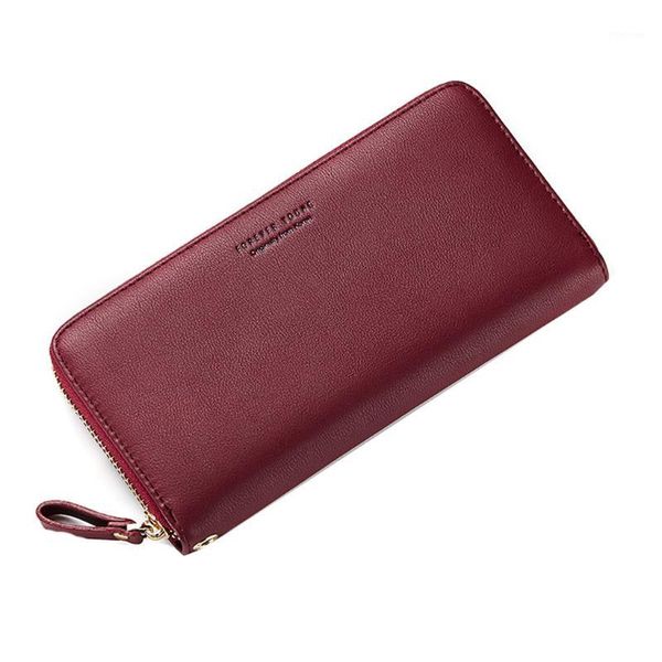 wallets hillsionly women's wallet simple fashion long zipper phone bag wild clutch porte feuille femme1, Red;black
wallets hillsionly women's wallet simple fashion long zipper phone bag wild clutch porte feuille femme1, Red;black