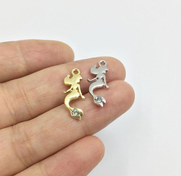 eruifa 10pcs 8*18mm cute mermaid with stone zinc alloy charms pendant jewelry diy necklace bracelet earrings 2 colors, Bronze;silver
eruifa 10pcs 8*18mm cute mermaid with stone zinc alloy charms pendant jewelry diy necklace bracelet earrings 2 colors, Bronze;silver