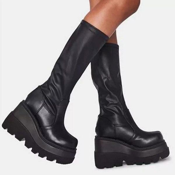 boots women antumn 2021 female high platform gothic shoes black leather lace up knee
boots women antumn 2021 female high platform gothic shoes black leather lace up knee