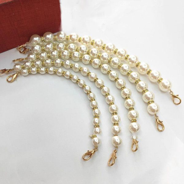 handle imitation pearls clutch bag strap purse bag belt wallet belt wrist chain diy replacement wrist short strap1, Black
handle imitation pearls clutch bag strap purse bag belt wallet belt wrist chain diy replacement wrist short strap1, Black