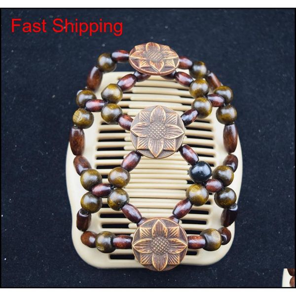 women wooden beads hair clips mixed different styles wood magic fashion double row accessorie qylekf bde_home, Silver
women wooden beads hair clips mixed different styles wood magic fashion double row accessorie qylekf bde_home, Silver