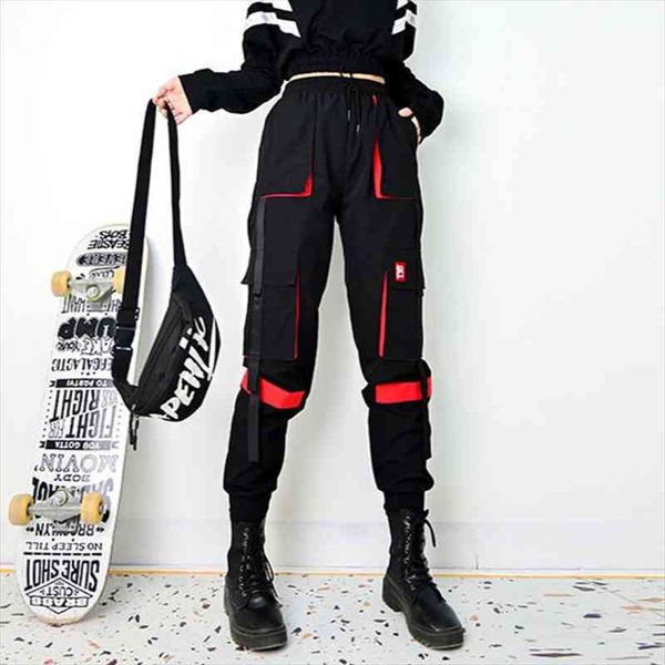 workwear black cargo pants womens autumn winter thickened high waist cargo pants casual sports loose straight trousers, Black;white
workwear black cargo pants womens autumn winter thickened high waist cargo pants casual sports loose straight trousers, Black;white