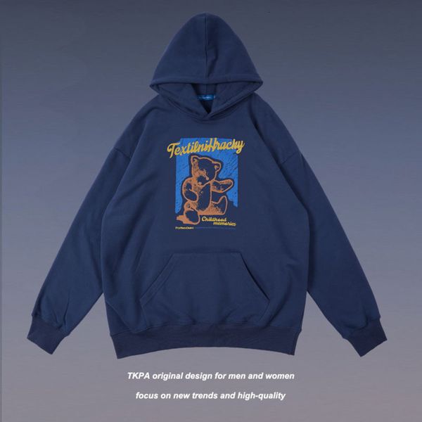 tkpa american guochao brand oversize hoodie for men and women high street hip hop couple top, Black
tkpa american guochao brand oversize hoodie for men and women high street hip hop couple top, Black