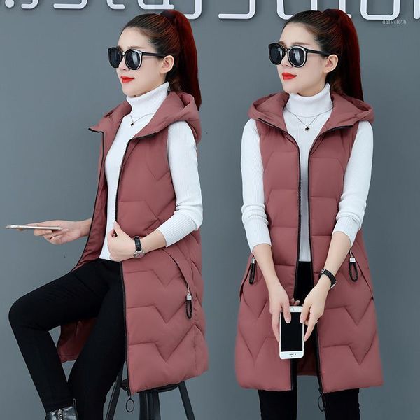 new hooded vest coat women plus size 3xl autumn winter warm medium long cotton waistcoat windproof female sleeveless slim vest1, Black;white
new hooded vest coat women plus size 3xl autumn winter warm medium long cotton waistcoat windproof female sleeveless slim vest1, Black;white