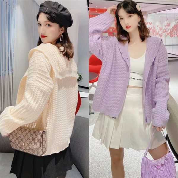 qfafr korean east gate knitted coat candy sweater lapel cardigan 8 new autumn and winter candy color single-breasted loose sweater coat 8tsn, White;black
qfafr korean east gate knitted coat candy sweater lapel cardigan 8 new autumn and winter candy color single-breasted loose sweater coat 8tsn, White;black
