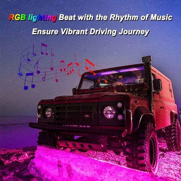 car rgb colorful remote control music atmosphere light waterproof bluetooth colorful car under light chassis for driving
car rgb colorful remote control music atmosphere light waterproof bluetooth colorful car under light chassis for driving