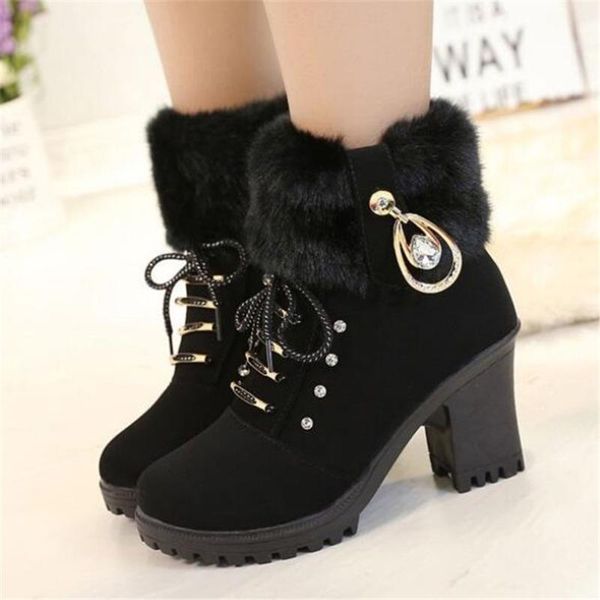 женские снегоступы fashion замши на высоком каблуке зимние ботинки женщин zapatos де mujer женская обувь искусственная замша тонкая 35-41, Black
женские снегоступы fashion замши на высоком каблуке зимние ботинки женщин zapatos де mujer женская обувь искусственная замша тонкая 35-41, Black