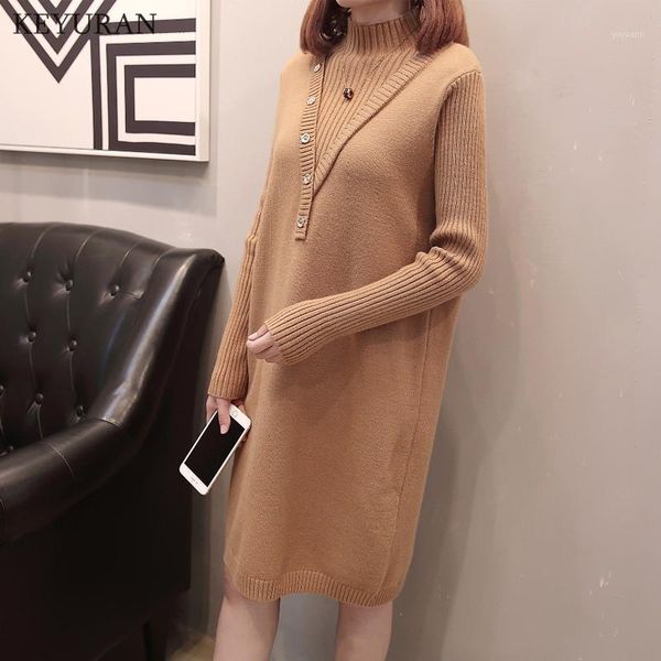 fashion long sleeve turtleneck casual sweater knitted dress women 2019 autumn winter loose warm white black dresses plus size1
fashion long sleeve turtleneck casual sweater knitted dress women 2019 autumn winter loose warm white black dresses plus size1