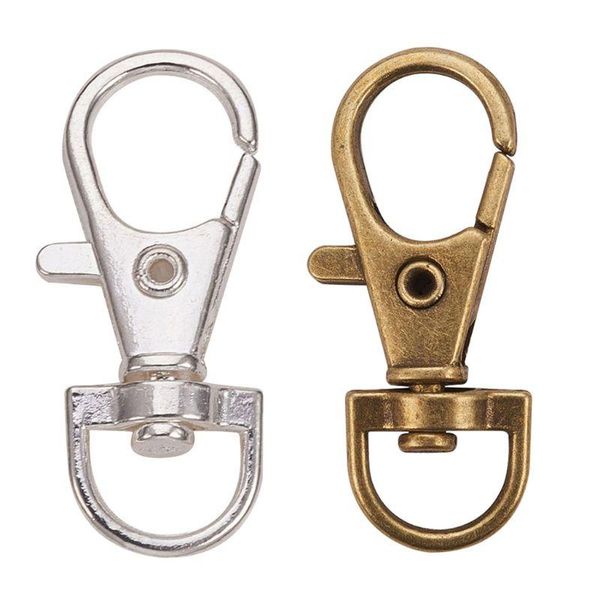 50 шт металл поворотных застежки lanyard карабина lobster cl застежка diy keychains split key ring fjewelry making, Silver
50 шт металл поворотных застежки lanyard карабина lobster cl застежка diy keychains split key ring fjewelry making, Silver