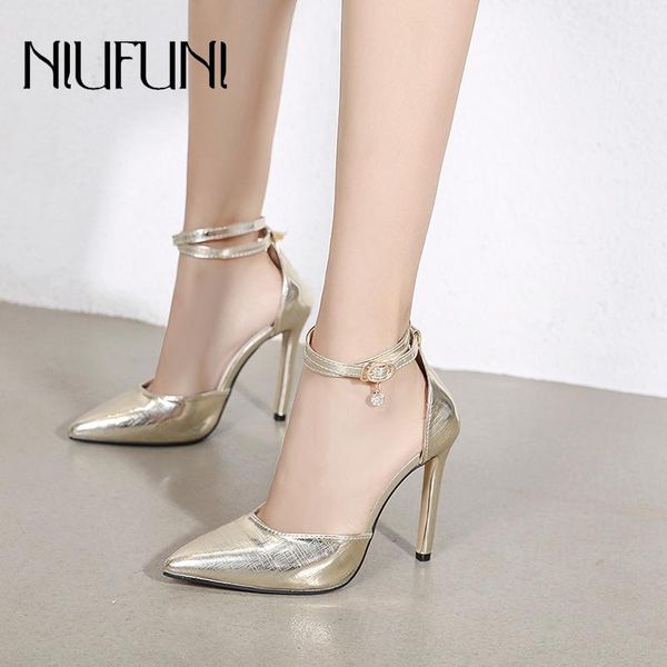 sandals pointed toe d'orsay shoes stiletto women's buckle crystal high heels pearl wedding for women sandalias mujer, Black
sandals pointed toe d'orsay shoes stiletto women's buckle crystal high heels pearl wedding for women sandalias mujer, Black