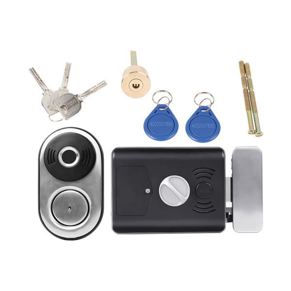 with key home office easy install low power villa smart fingerprint lock electronic portable door entry mini security system
with key home office easy install low power villa smart fingerprint lock electronic portable door entry mini security system