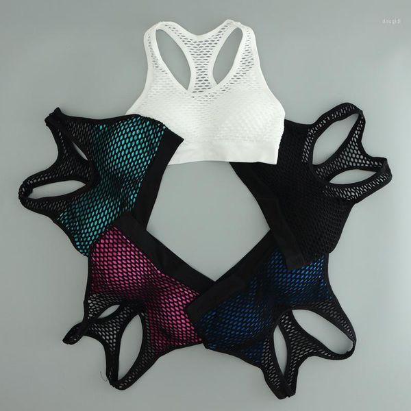 gym clothing qiang yi 2021 style sports bra hollow fitness yoga vest breathable exercise outdoor running anti grid women1, White;black
gym clothing qiang yi 2021 style sports bra hollow fitness yoga vest breathable exercise outdoor running anti grid women1, White;black