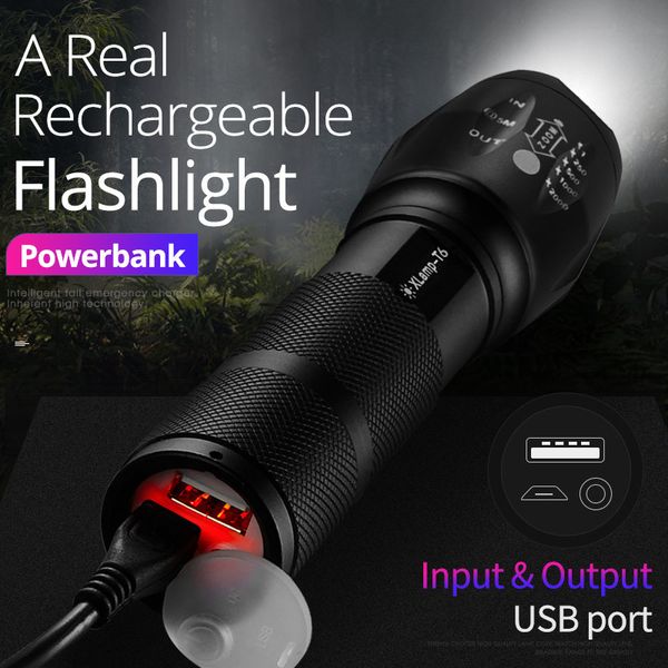 powerful rechargeable mini led flashlight usb direct charge powerbank cree t6 torch tactical 18650 lantern hiking camping
powerful rechargeable mini led flashlight usb direct charge powerbank cree t6 torch tactical 18650 lantern hiking camping