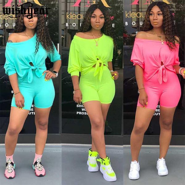 two piece dress solid color summer 2 set women 3/4 sleeve front tie up hem crop + shorts sporting tracksuit outfits plus size xxl1, White
two piece dress solid color summer 2 set women 3/4 sleeve front tie up hem crop + shorts sporting tracksuit outfits plus size xxl1, White