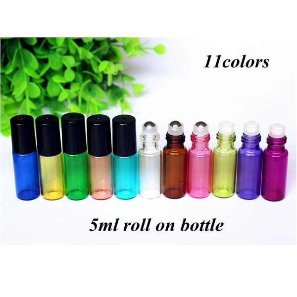 5pcs/pack 5ml amber perfume glass bottle with glass/metal ball roller essential oil vials refillable perfume roll o jllmfn
5pcs/pack 5ml amber perfume glass bottle with glass/metal ball roller essential oil vials refillable perfume roll o jllmfn