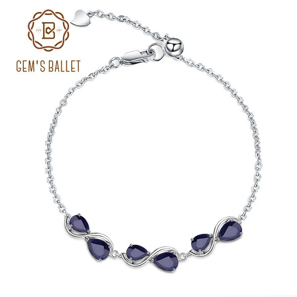 gem's ballet 3.41ct natural blue sapphire bracelet 925 sterling silver gemstone adjustable bracelets for women wedding jewelry 1028, Black
gem's ballet 3.41ct natural blue sapphire bracelet 925 sterling silver gemstone adjustable bracelets for women wedding jewelry 1028, Black