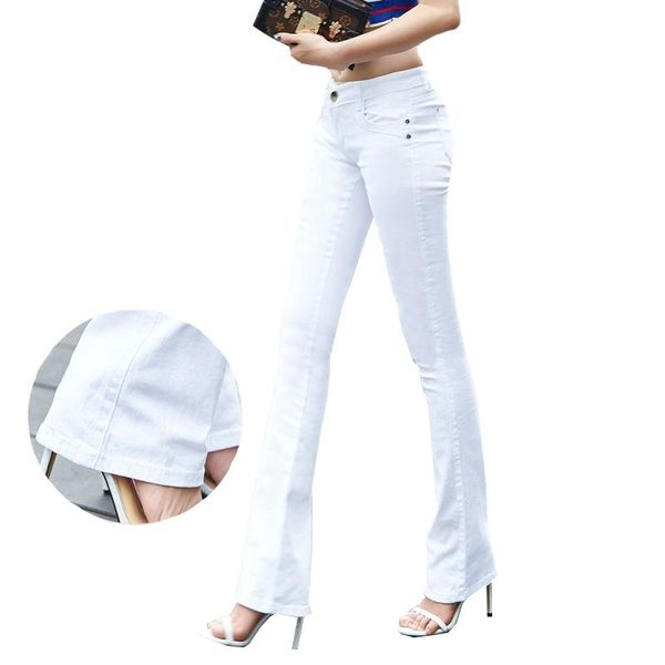 spring autumn casual pants women micro-flared pants women slim thin white trousers high waist stretch straight jeans, Black;white
spring autumn casual pants women micro-flared pants women slim thin white trousers high waist stretch straight jeans, Black;white