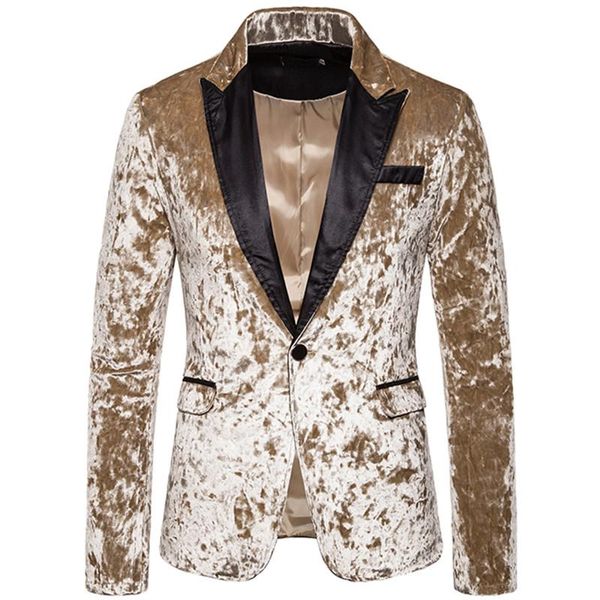 autumn winter blazer men's velvet lapel banquet luxury fashion suit jacket boutique slim nightclub groom wedding dress coat, White;black
autumn winter blazer men's velvet lapel banquet luxury fashion suit jacket boutique slim nightclub groom wedding dress coat, White;black