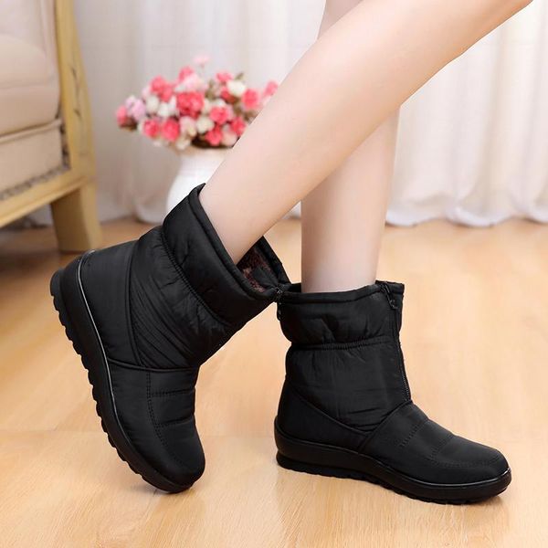2020 ankle boots for women boots fur warm snow female winter shoes women waterproof winter booties footwear, Black
2020 ankle boots for women boots fur warm snow female winter shoes women waterproof winter booties footwear, Black