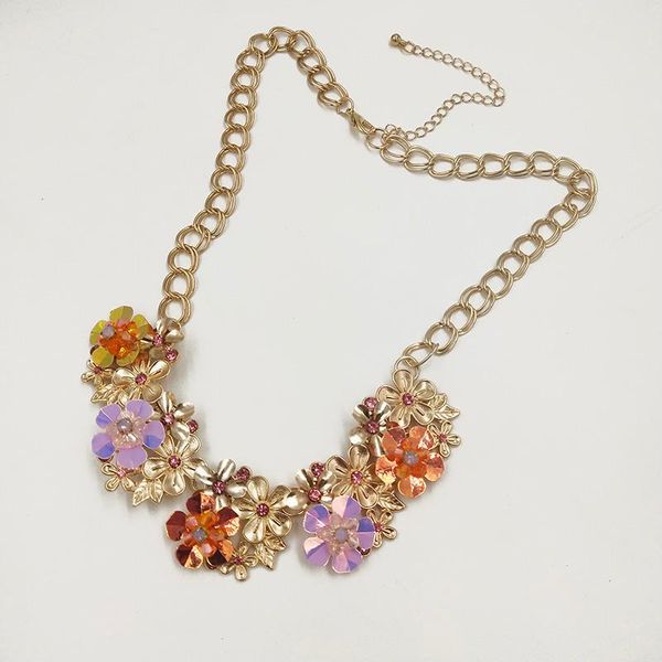 women statement necklace crystal flower chokers necklaces for women glass beads handmade pendant necklace rhinstone, Golden;silver
women statement necklace crystal flower chokers necklaces for women glass beads handmade pendant necklace rhinstone, Golden;silver