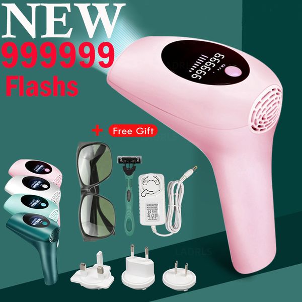 999999 flash professional permanent ipl laser epilator lcd laser hair removal pepilator women painless hair remover machine
999999 flash professional permanent ipl laser epilator lcd laser hair removal pepilator women painless hair remover machine
