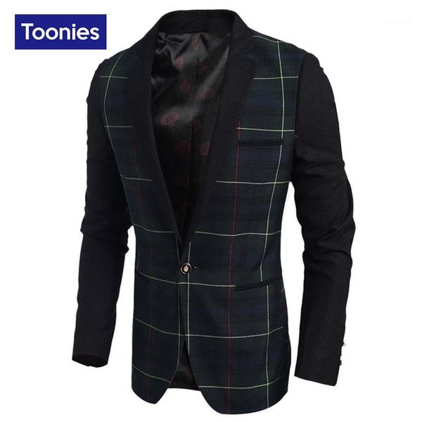 men's suits & blazers wholesale- 2021 latest coat designs mens green black peatchwork prom slim fit large plaid1, White;black
men's suits & blazers wholesale- 2021 latest coat designs mens green black peatchwork prom slim fit large plaid1, White;black