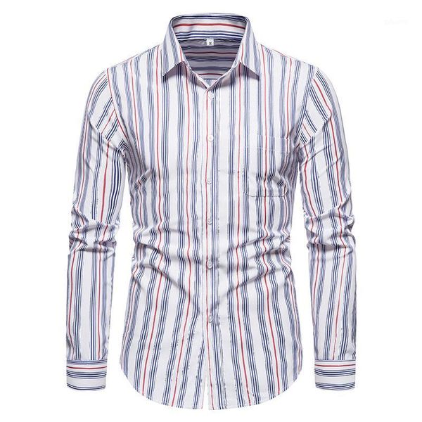 cyxzftrofl new 202 fashion spring summer casual men's shirt cotton long sleeve striped slim fit stand collar dress shirts camisa1, White;black
cyxzftrofl new 202 fashion spring summer casual men's shirt cotton long sleeve striped slim fit stand collar dress shirts camisa1, White;black