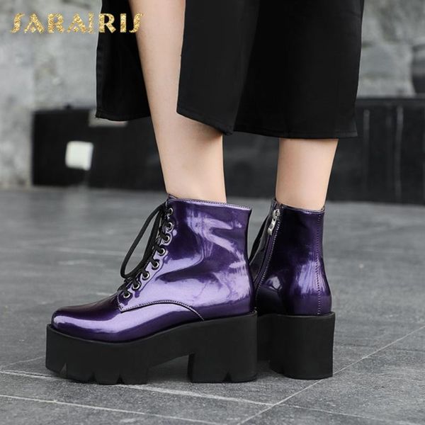 sarairis 2020 new design comfy square heels ankle boots woman shoes zip up platform cross-tied fashion boots female, Black
sarairis 2020 new design comfy square heels ankle boots woman shoes zip up platform cross-tied fashion boots female, Black