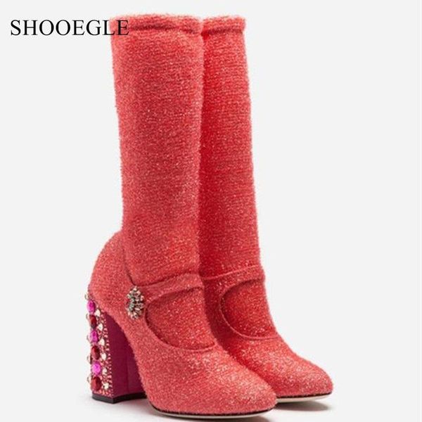 новые rhinestone блок каблуки короткие сапоги sequined ткань эластичные чулки женские сапоги круглый toe длинные лодки mujer размер 35-42, Black
новые rhinestone блок каблуки короткие сапоги sequined ткань эластичные чулки женские сапоги круглый toe длинные лодки mujer размер 35-42, Black