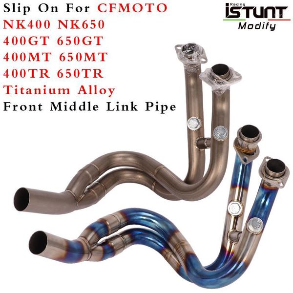 motorcycle exhaust system slip on for cfmoto 400 650 400gt 650gt 400tr 650tr escape modified titanium alloy front link pipe1
motorcycle exhaust system slip on for cfmoto 400 650 400gt 650gt 400tr 650tr escape modified titanium alloy front link pipe1