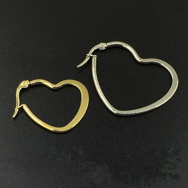 hoop & huggie fashion women lovers female flat peach big heart color gold stainless steel hollow like shape earrings jewelry, Golden;silver
hoop & huggie fashion women lovers female flat peach big heart color gold stainless steel hollow like shape earrings jewelry, Golden;silver
