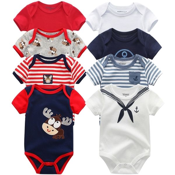 4pcs/lot baby rompers short sleeve cotton overalls clothing newborn boys clothes roupas de bebe girls jumpsuit 201027, Blue
4pcs/lot baby rompers short sleeve cotton overalls clothing newborn boys clothes roupas de bebe girls jumpsuit 201027, Blue