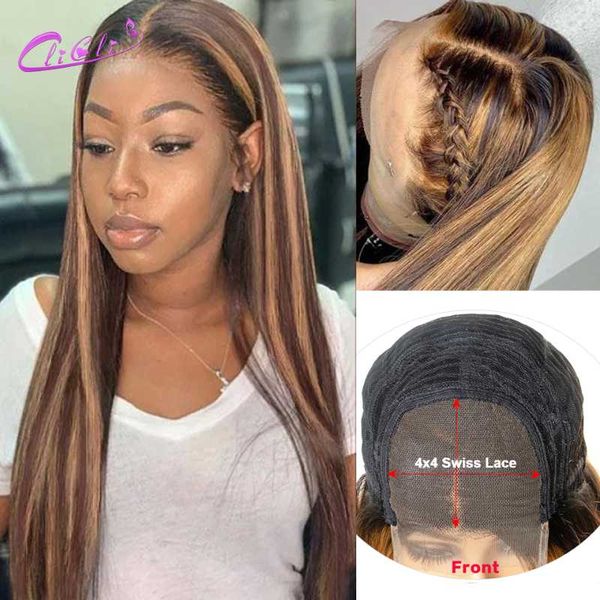 lace wigs brazilian hair highlighted wig straight human 4x4 closure 150% remy, Black;brown
lace wigs brazilian hair highlighted wig straight human 4x4 closure 150% remy, Black;brown