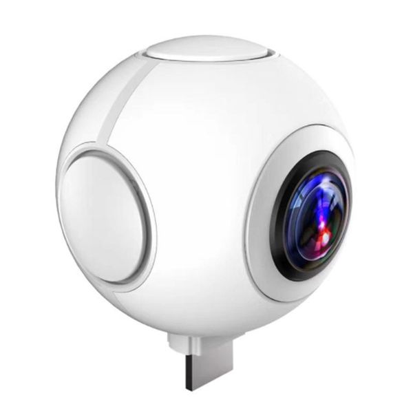 360-degree panoramic camera 720-degree high-definition fisheye dual-lens mobile phone sports camera selfie 1080p 2mp
360-degree panoramic camera 720-degree high-definition fisheye dual-lens mobile phone sports camera selfie 1080p 2mp