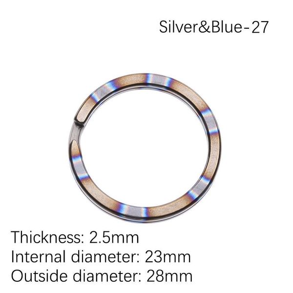 1/2 pcs titanium alloy edc keychain portable keyring buckle circle clip 10~32mm key ring outdoor camping travel tools q bbyilf
1/2 pcs titanium alloy edc keychain portable keyring buckle circle clip 10~32mm key ring outdoor camping travel tools q bbyilf