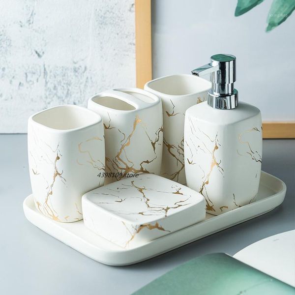nordic marble texture bathroom ceramic set soap dispenser/toothbrush holder/soap dish/tray bathroom accessories1
nordic marble texture bathroom ceramic set soap dispenser/toothbrush holder/soap dish/tray bathroom accessories1