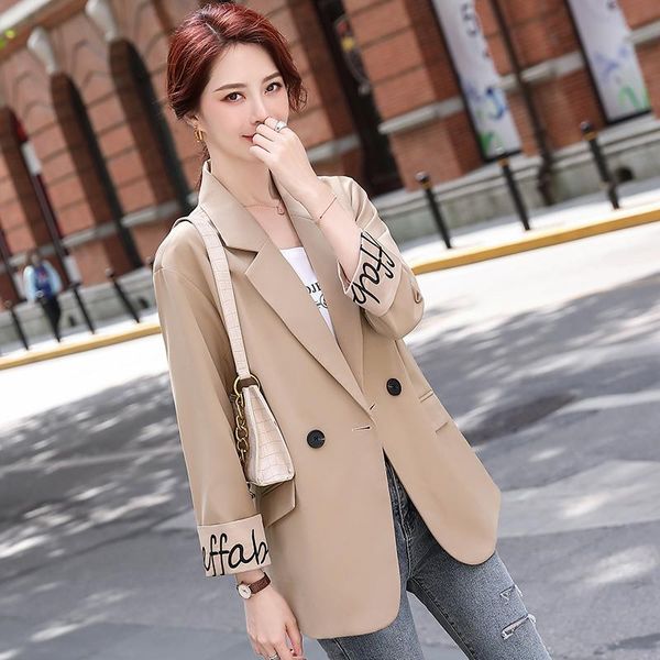 autumn and winter ladies casual blazer women jackets apricot ladies work wear office clothes long sleeve, White;black
autumn and winter ladies casual blazer women jackets apricot ladies work wear office clothes long sleeve, White;black