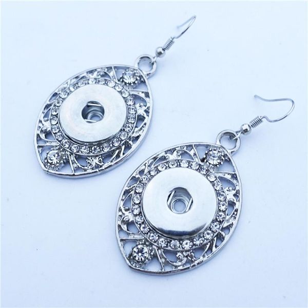 crystal rhinestone marquise eye 18mm snap buttons earrings for women gift, Silver
crystal rhinestone marquise eye 18mm snap buttons earrings for women gift, Silver